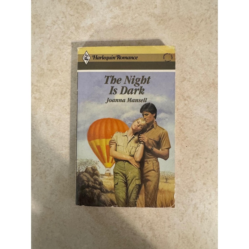 The Night Is Dark Joanna Mansell Harlequin Romance‎ 2836 Vintage 1987 Paperback
